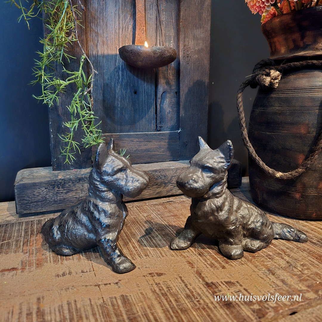 Hond van gietijzer || 12 cm - Afbeelding 4