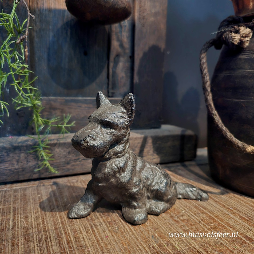 Hond van gietijzer || 12 cm - Afbeelding 5