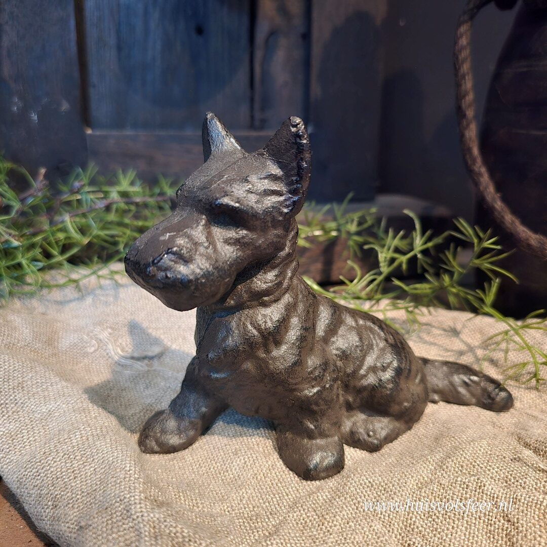 Hond van gietijzer || 12 cm - Afbeelding 2