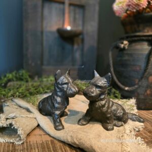 Hond van gietijzer || 12 cm