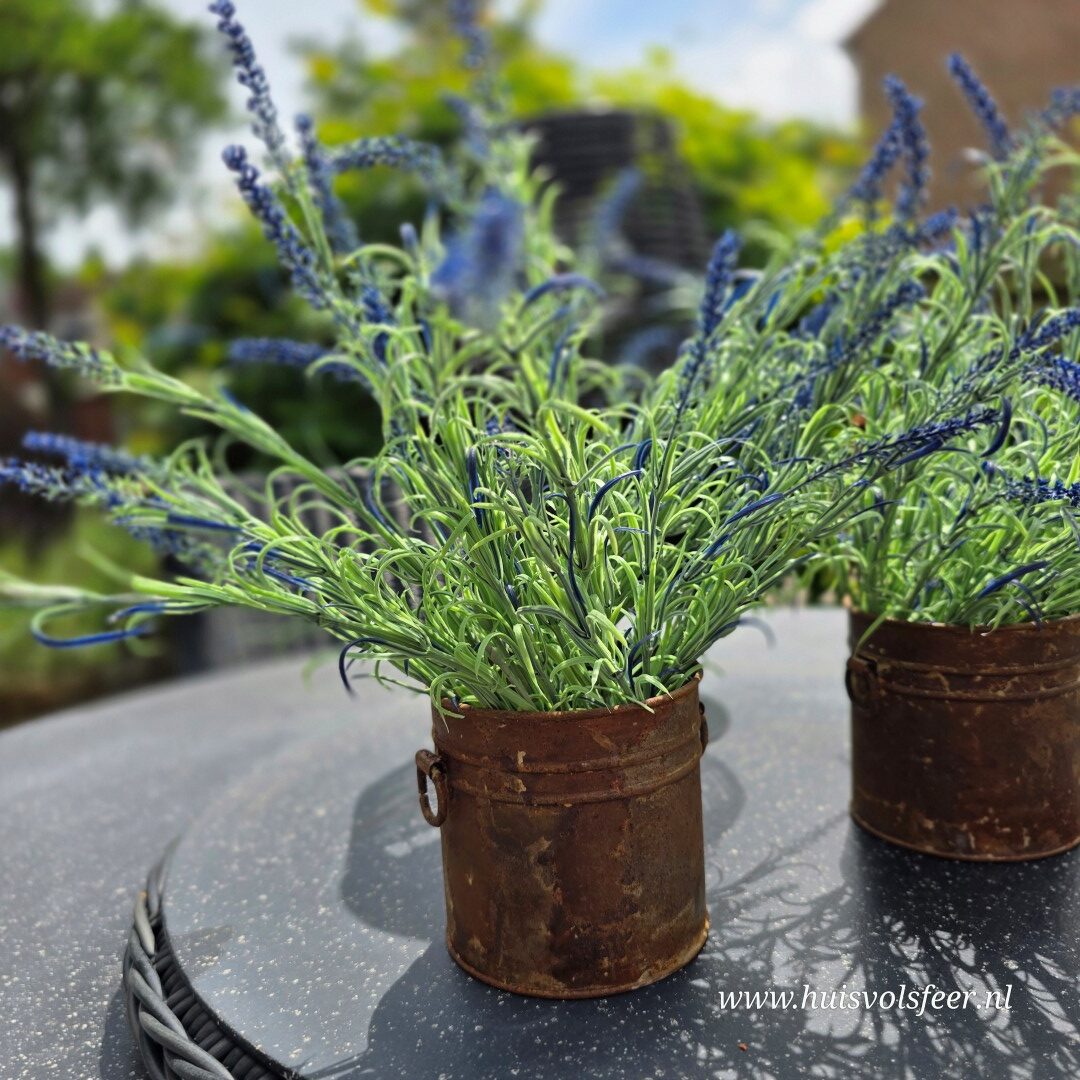 Lavender Blue Bush- Kunsttak || UV-bestendig - Afbeelding 2