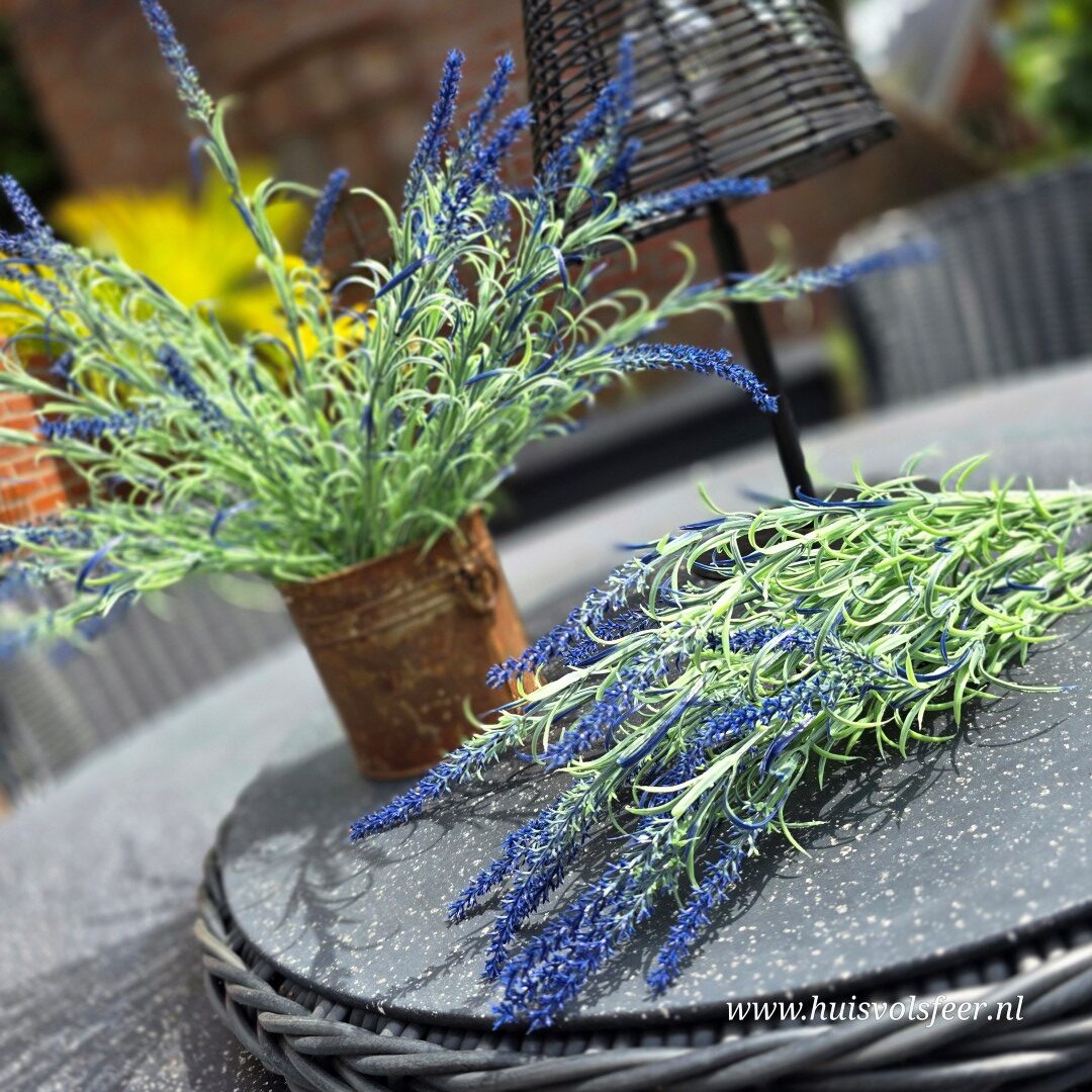 Lavender Blue Bush- Kunsttak || UV-bestendig - Afbeelding 4