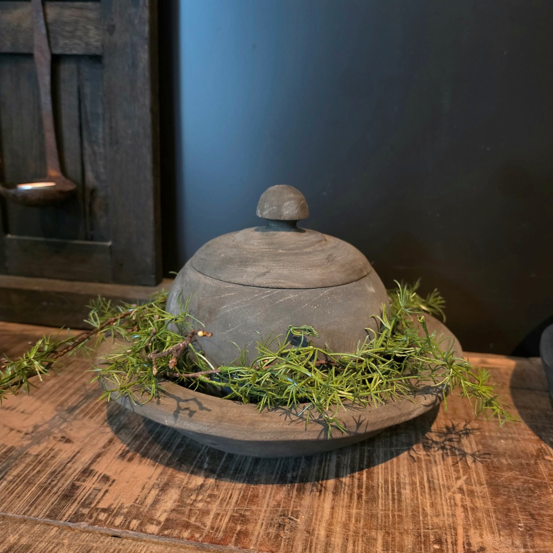 Houten pot met deksel- Sober || Large - Afbeelding 7