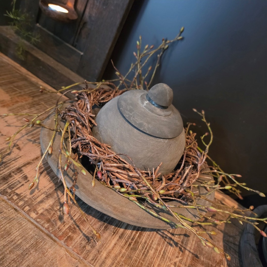 Houten pot met deksel- Sober || Medium - Afbeelding 6