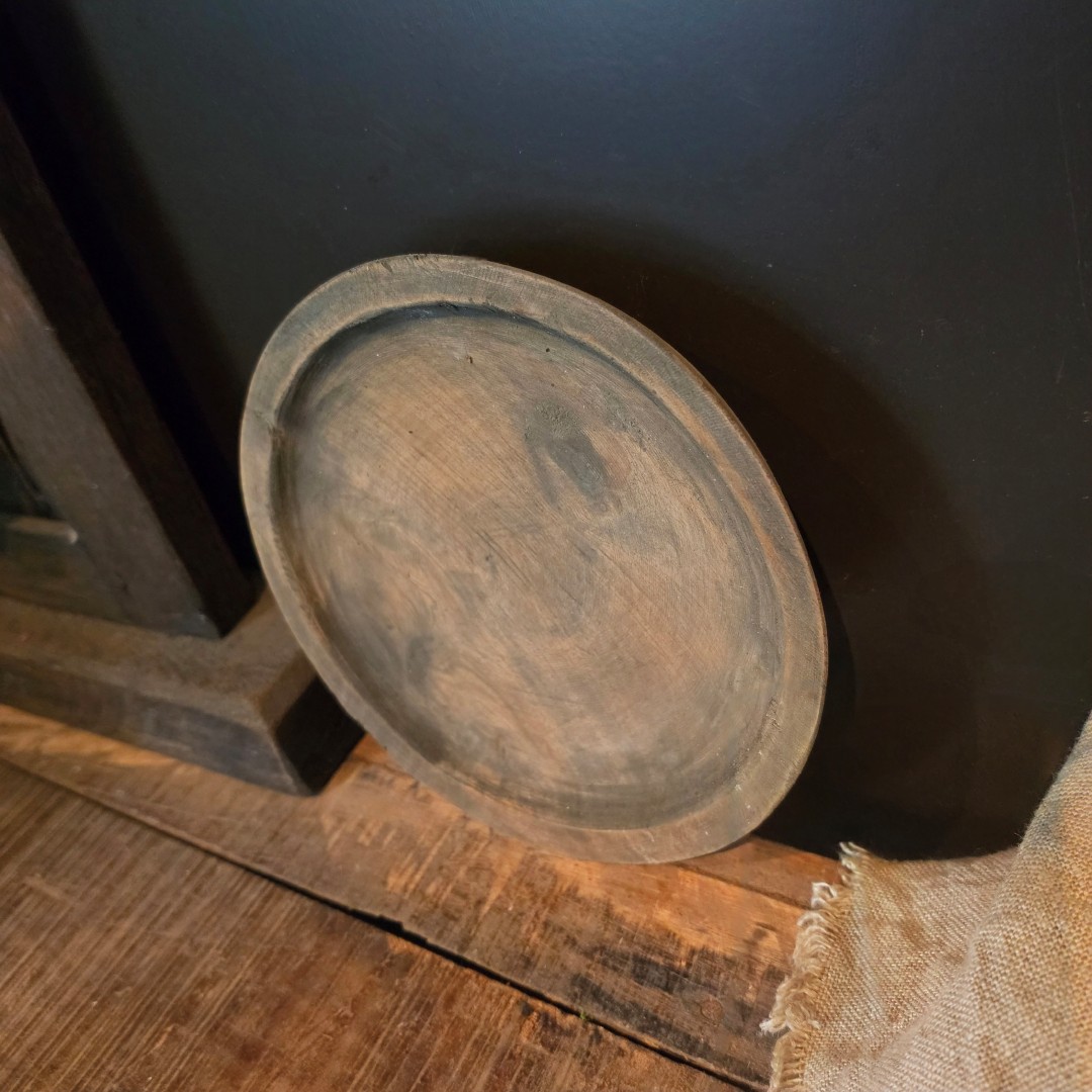 Ronde Houten Schaal- Sober || 20 cm - Afbeelding 6