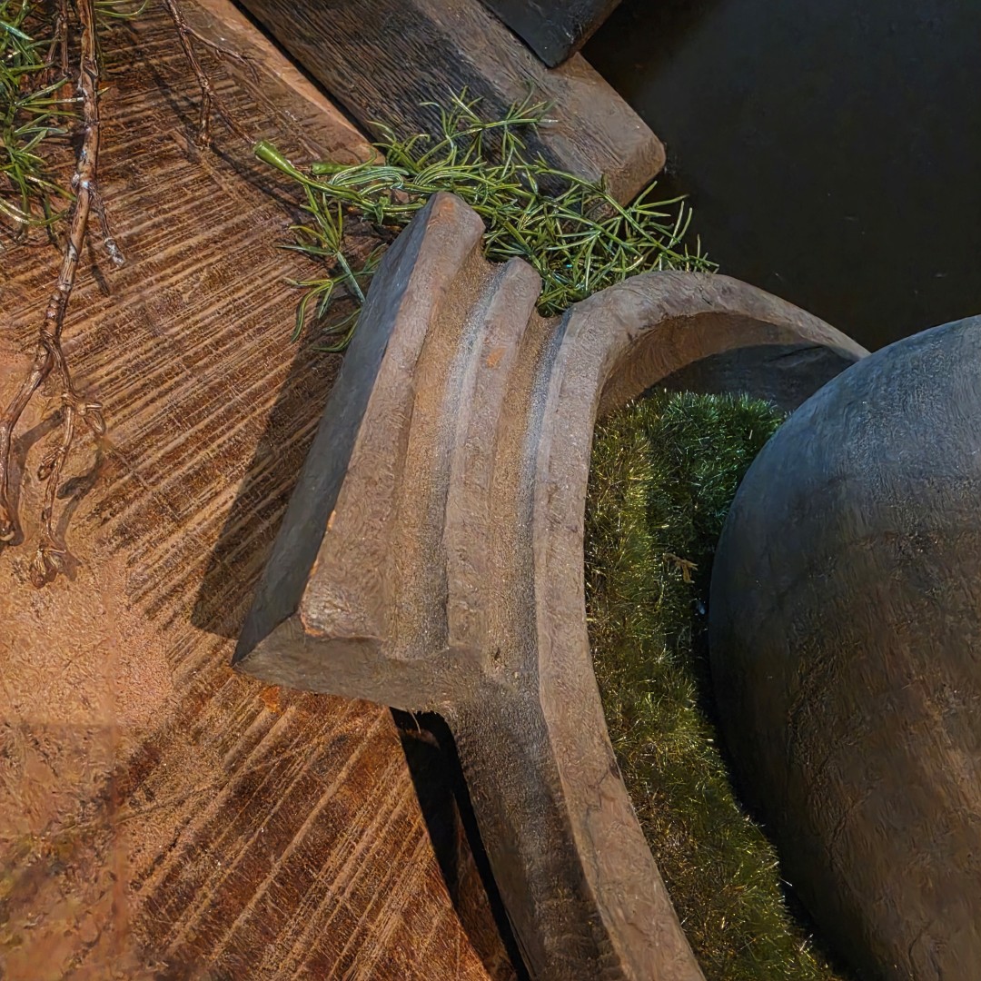 Bewerkte Schaal met Handvaten- Sober || 32 cm - Afbeelding 4