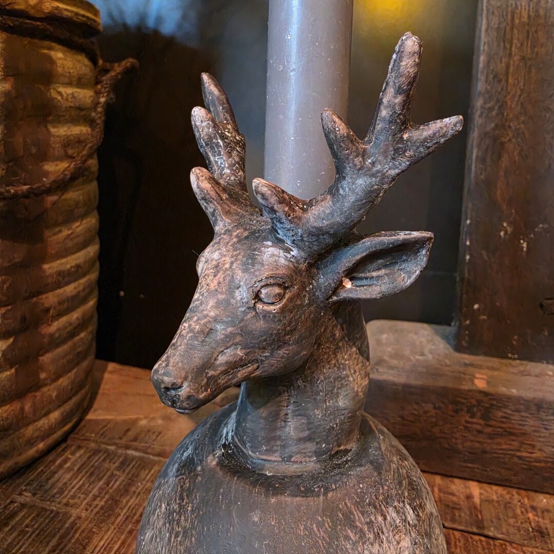 Kandelaar Hert || 19 cm - Afbeelding 5