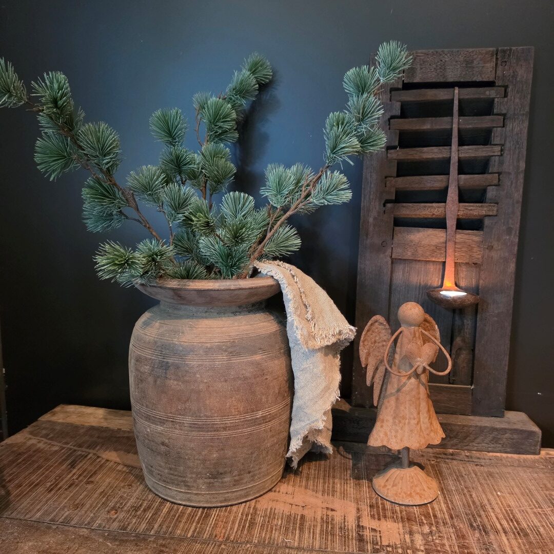 Engel met Hartje- Roest || 26 cm - Afbeelding 4