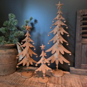 Kerstboom met Belletjes op Voet || 70 cm