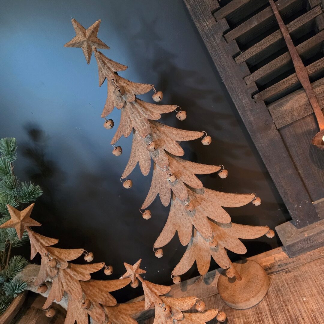 Kerstboom met Belletjes op Voet || 70 cm - Afbeelding 4