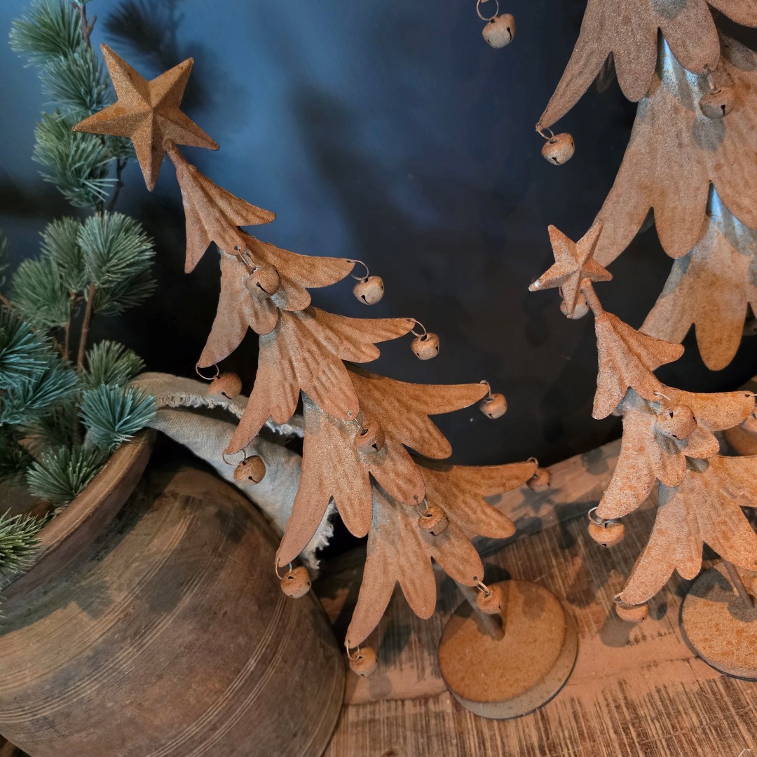 Kerstboom met Belletjes op Voet || 50 cm - Afbeelding 4