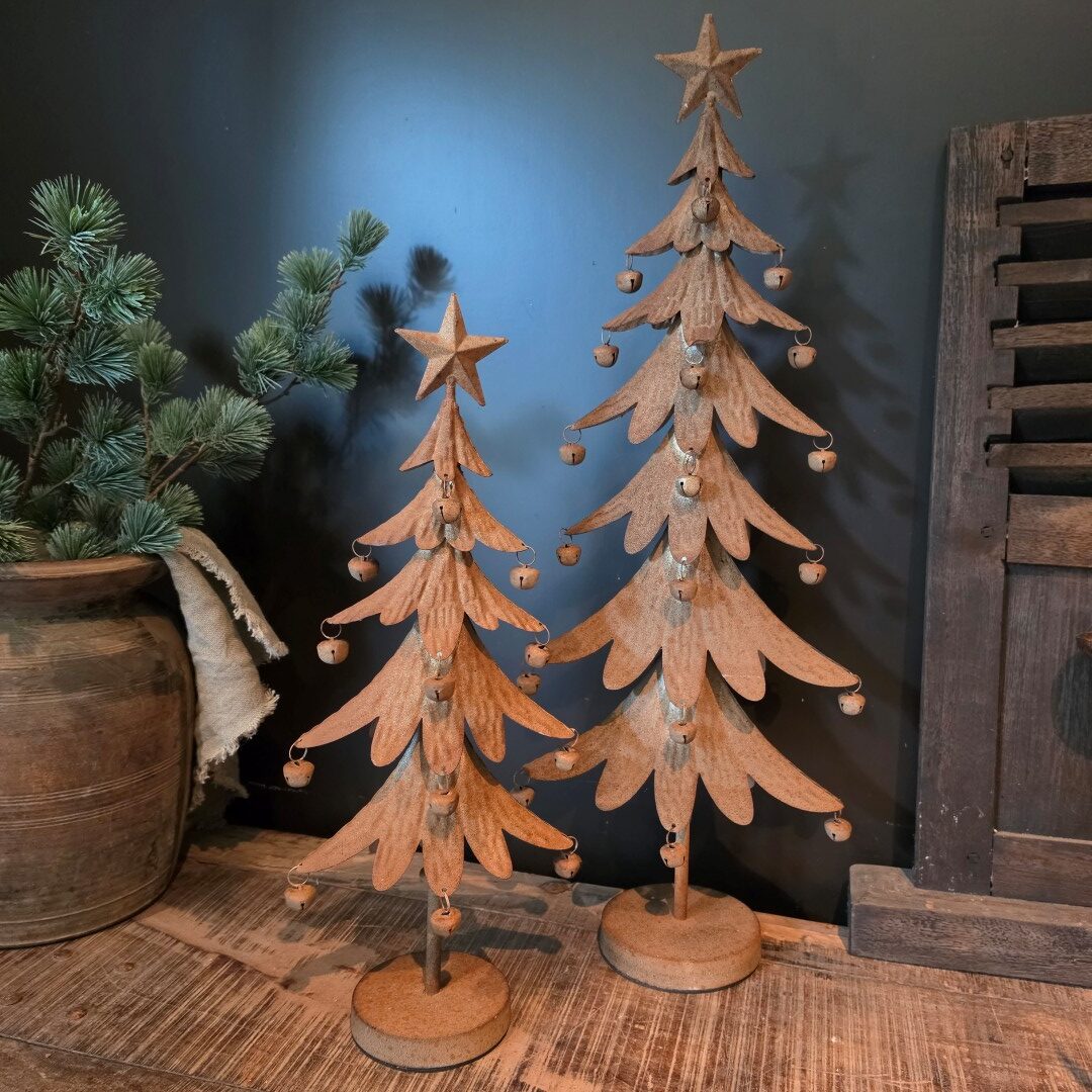 Kerstboom met Belletjes op Voet || 70 cm - Afbeelding 5