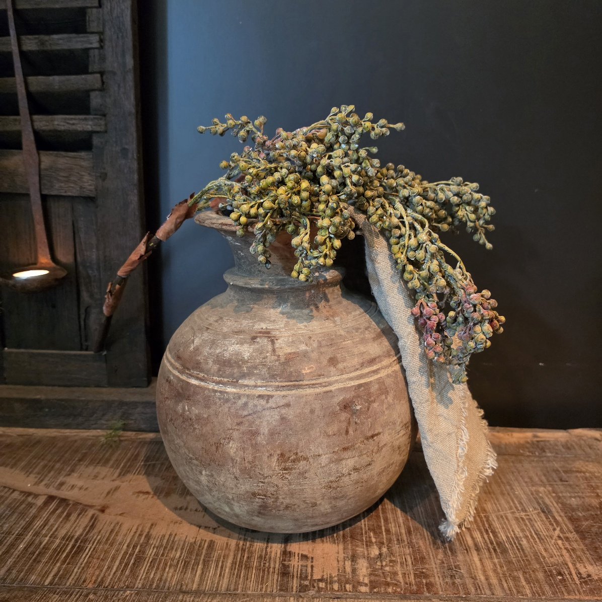 Kunst Dadeltak 60 cm- Groen (vers) - Afbeelding 3