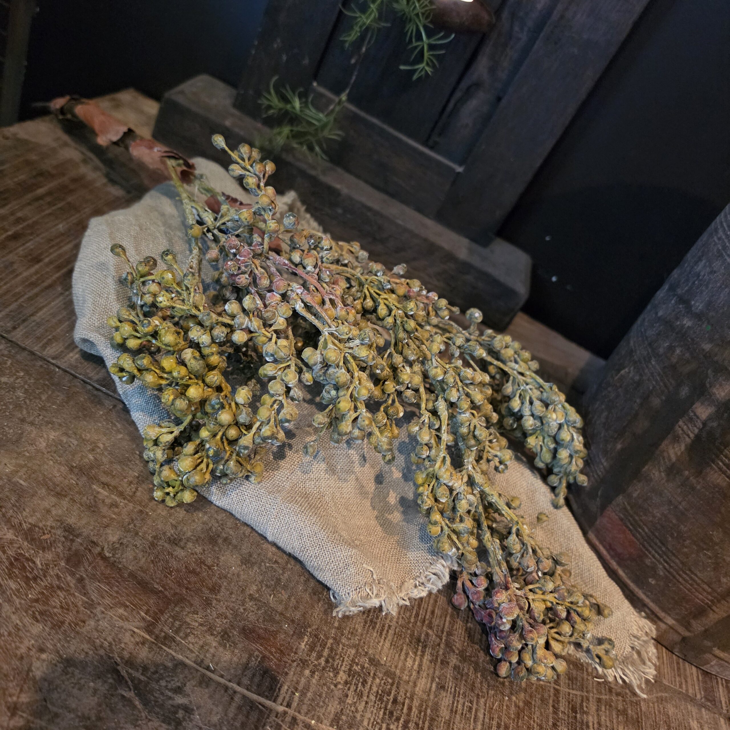 Kunst Dadeltak 60 cm- Groen (vers) - Afbeelding 2