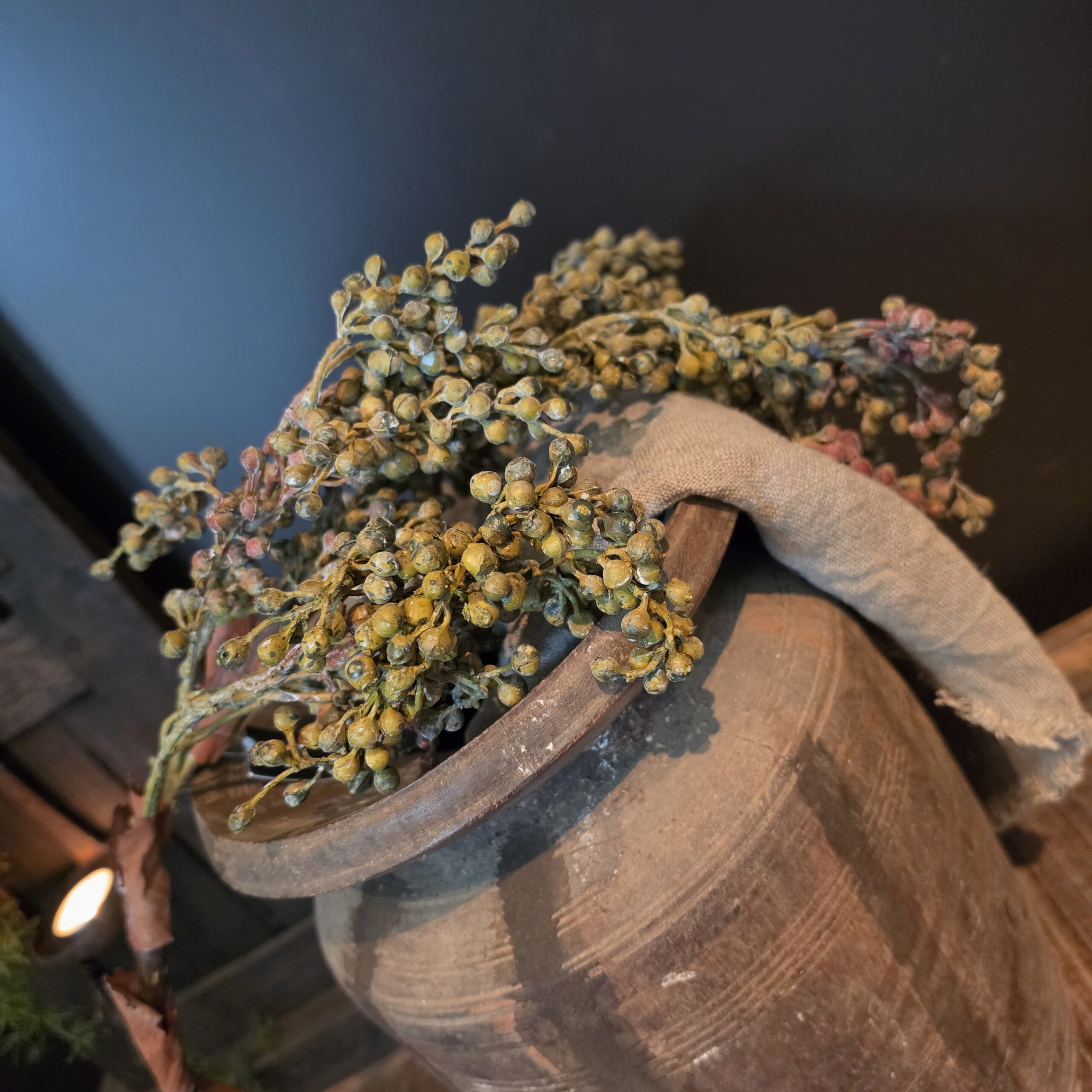 Kunst Dadeltak 60 cm- Groen (vers) - Afbeelding 5
