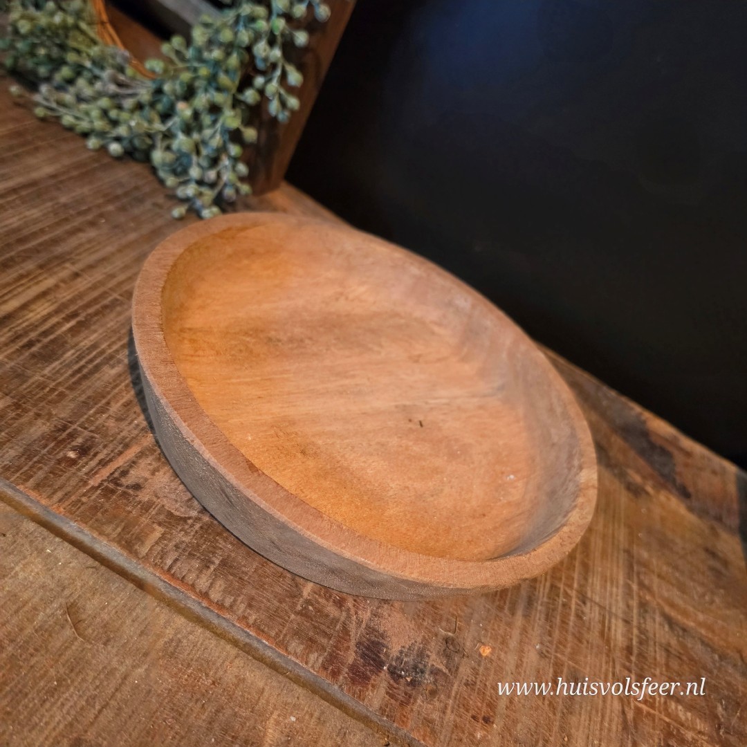 Houten schaal || 23 cm - Afbeelding 5
