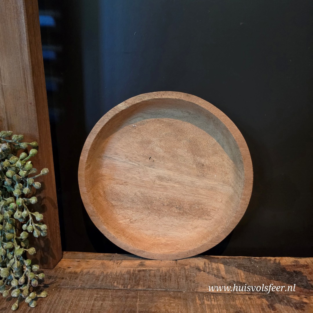 Houten schaal || 23 cm - Afbeelding 6