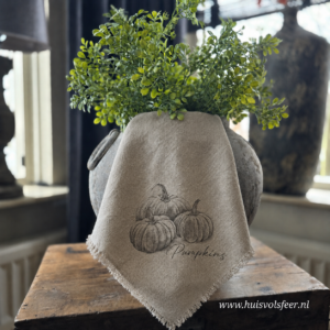 Linnen Shabby Doek New || Pompoen