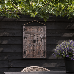 Tuinposter Oude Oosterse Deur - Deily || 50 x 70 cm