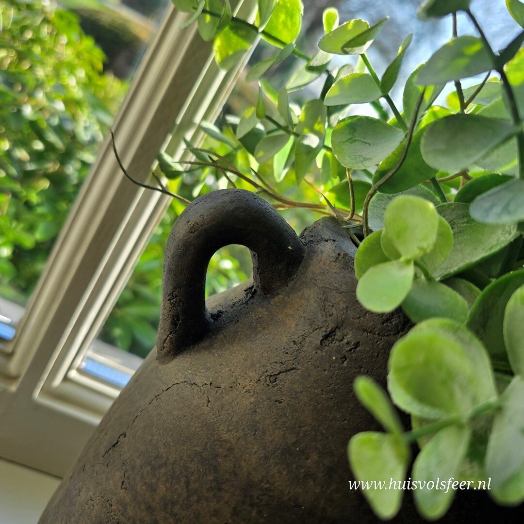 Planter Oval Two Ears- Majestic Brown || Brynxz - Afbeelding 4