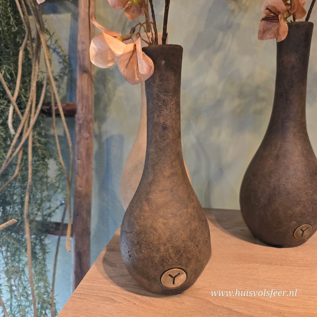 Tall Bolvase M- Majestic Brown || 29 cm - Afbeelding 3