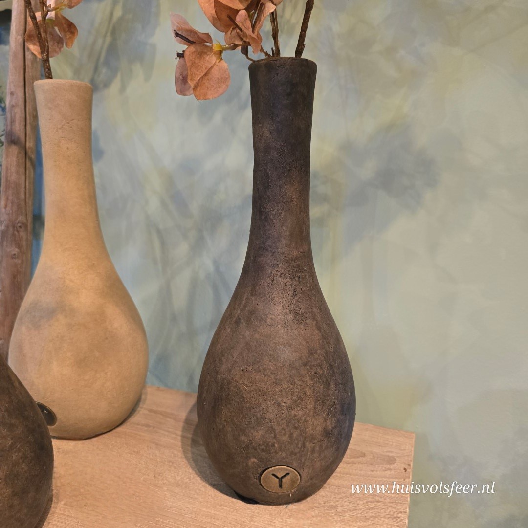 Tall Bolvase L- Majestic Brown || 34 cm - Afbeelding 3