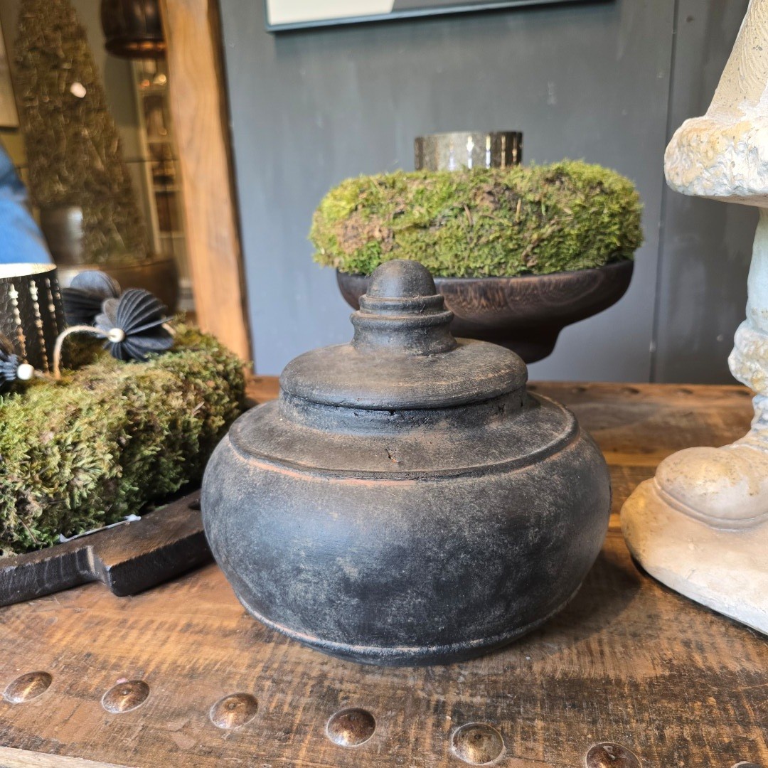 Pors Pot met Deksel- Black || 24 cm