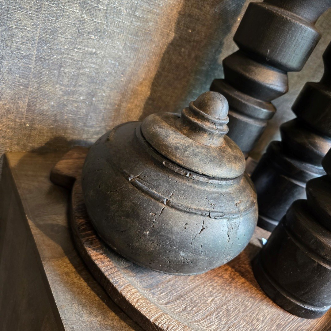 Pors Pot met Deksel- Black || 18 cm - Afbeelding 4