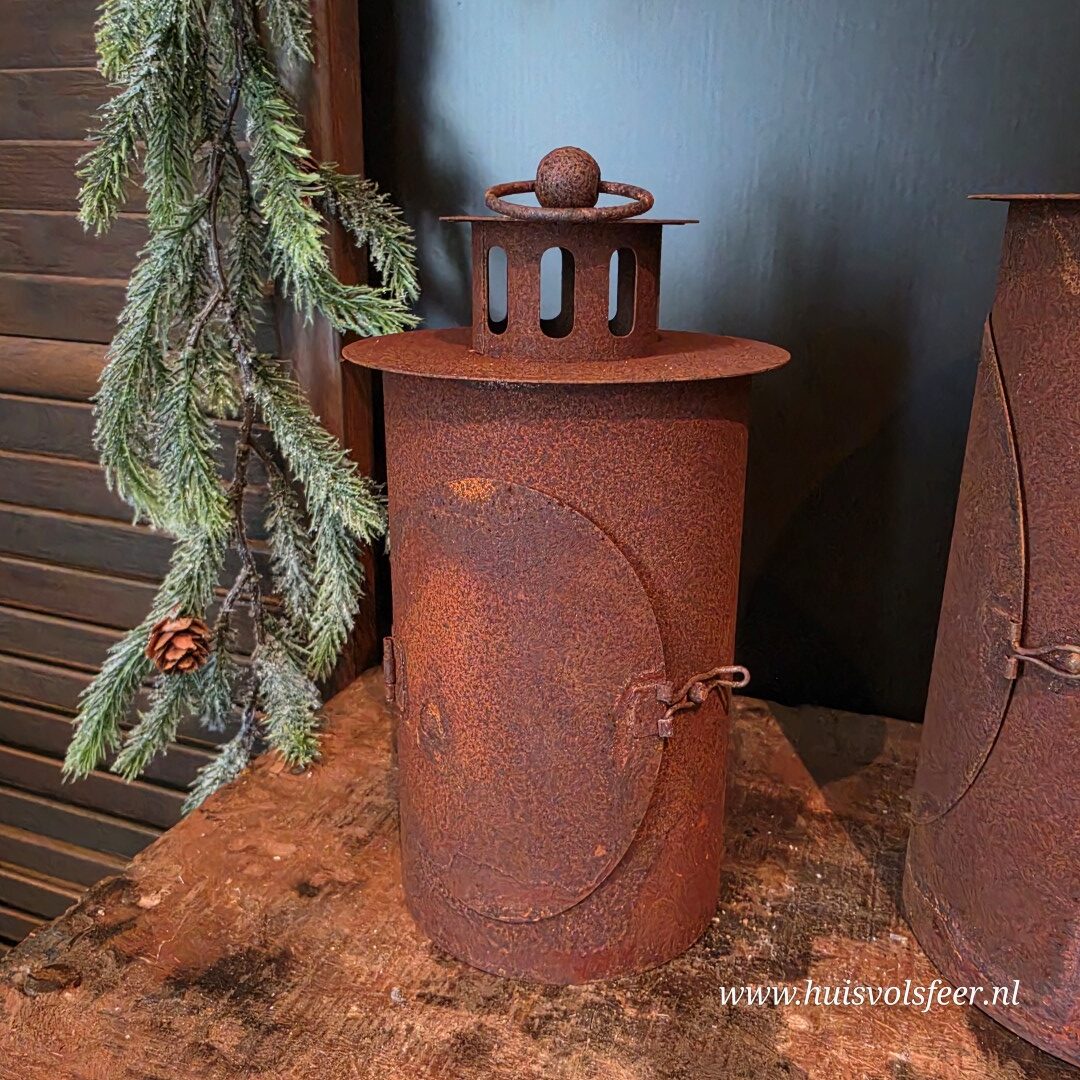 Metalen Windlicht Hooglander || 26 cm - Afbeelding 14