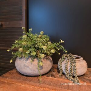 Stenen Pot- Old Bronze || 20 cm
