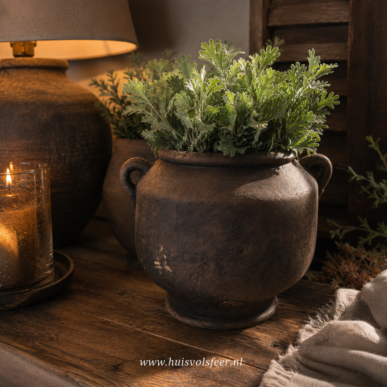 Planter Deluxe Two Ears || Majestic Brown