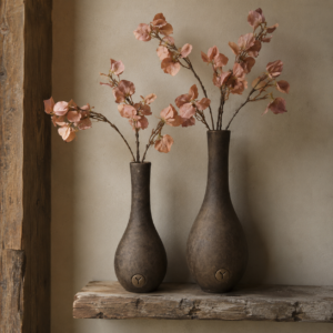 Tall Bolvase L- Majestic Brown || 34 cm