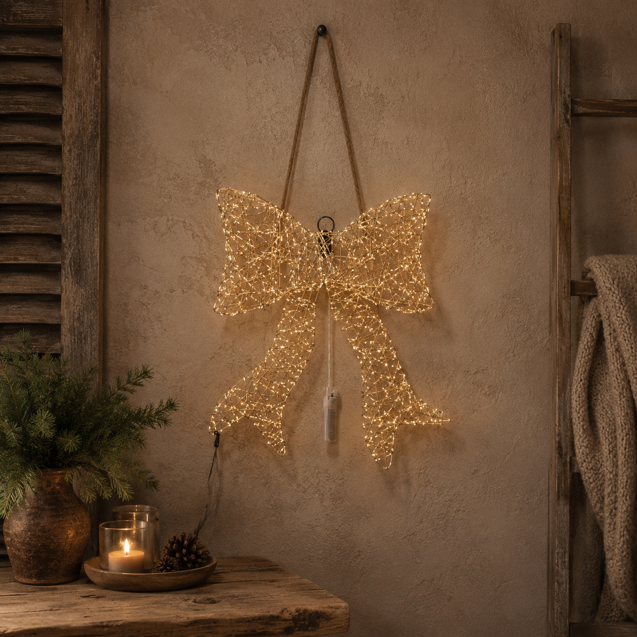 Strik met ledverlichting || 39 cm