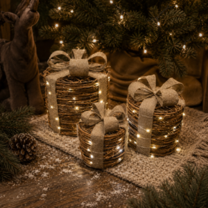 Cadeau box met LED Verlichting || Set van 3