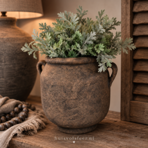 Vase Deluxe Two Ears || Majestic Brown
