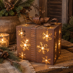 Metalen Gift Box || 20xH25 cm