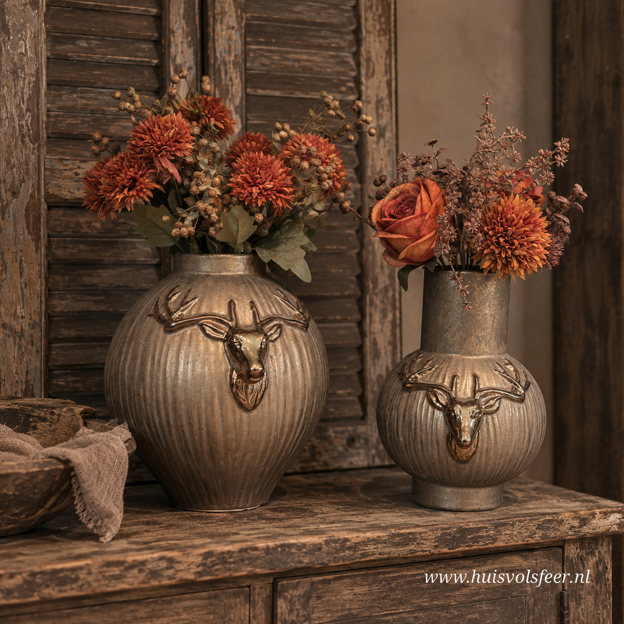 Vase Deer- Hals || Large - Afbeelding 6