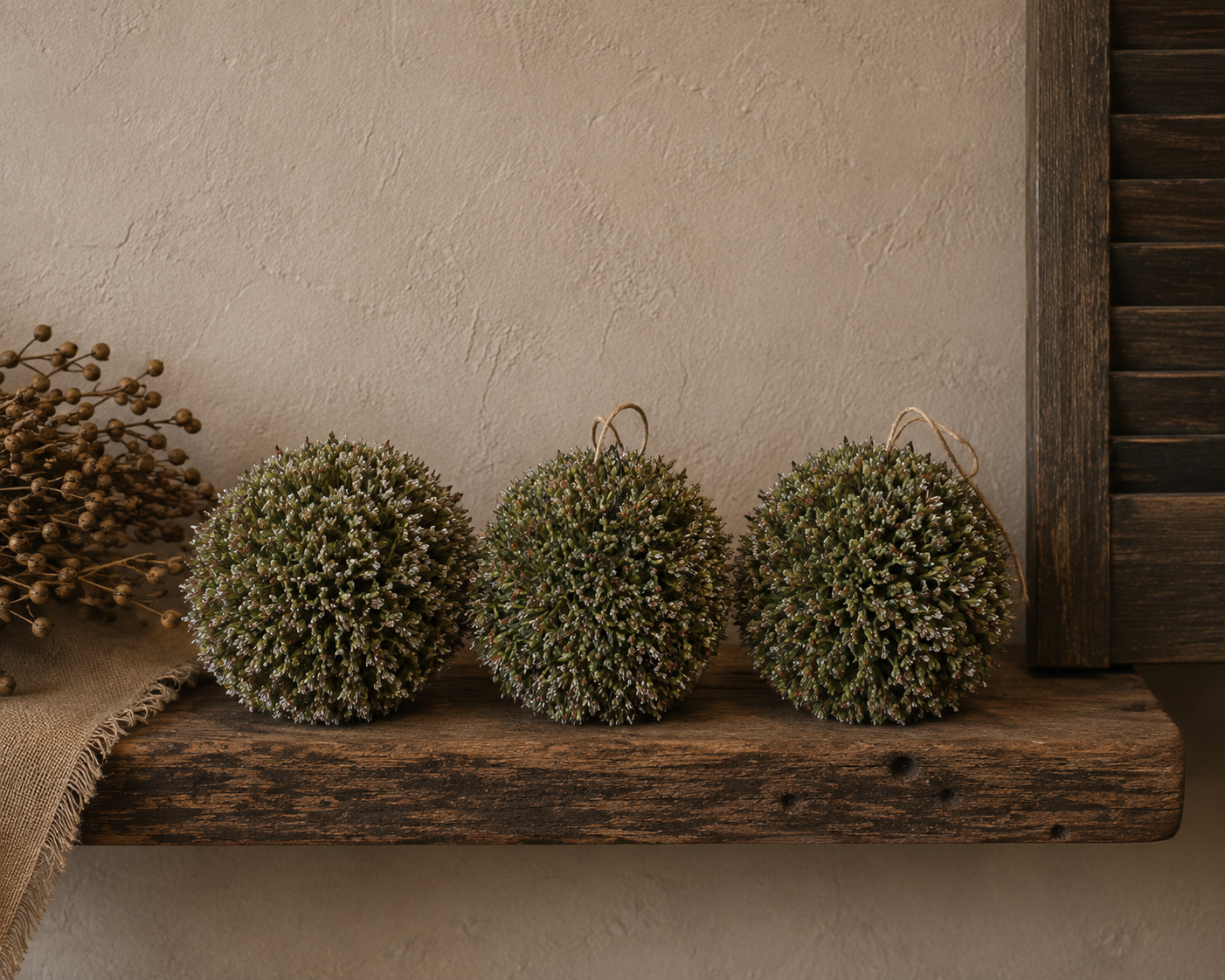 Deco Bol Wildflower Groen || Ø11 cm