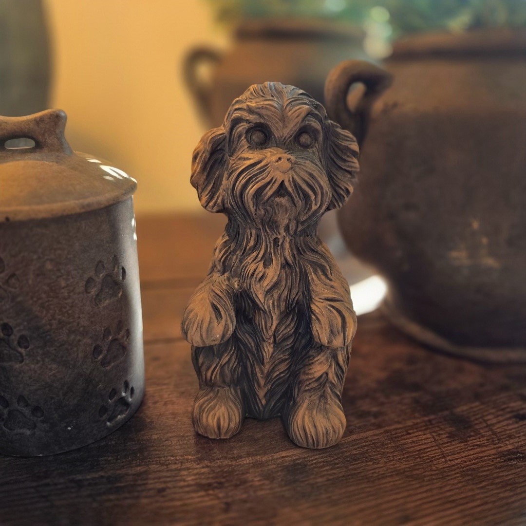 Sitting Dog Cute - Majestic Brown || Brynxz - Afbeelding 4