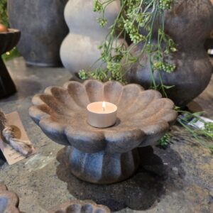 Bowl Relief Deluxe on a Foot- Majestic Brown || Brynxz