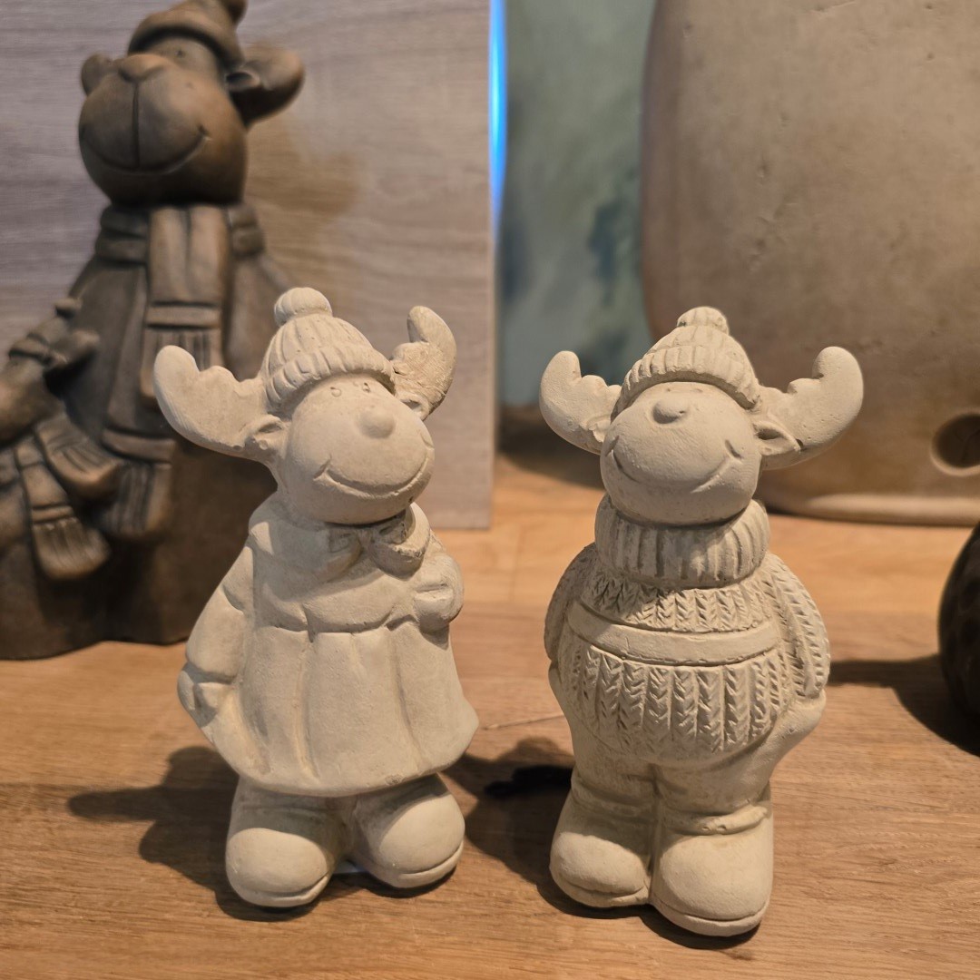 Set of 2 Rudolphs- Majestic Taupe || Brynxz - Afbeelding 2