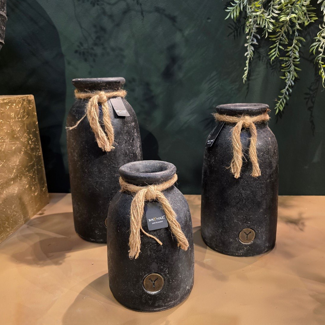 Bottle Neck with Rope L- Basalt || Brynxz - Afbeelding 3