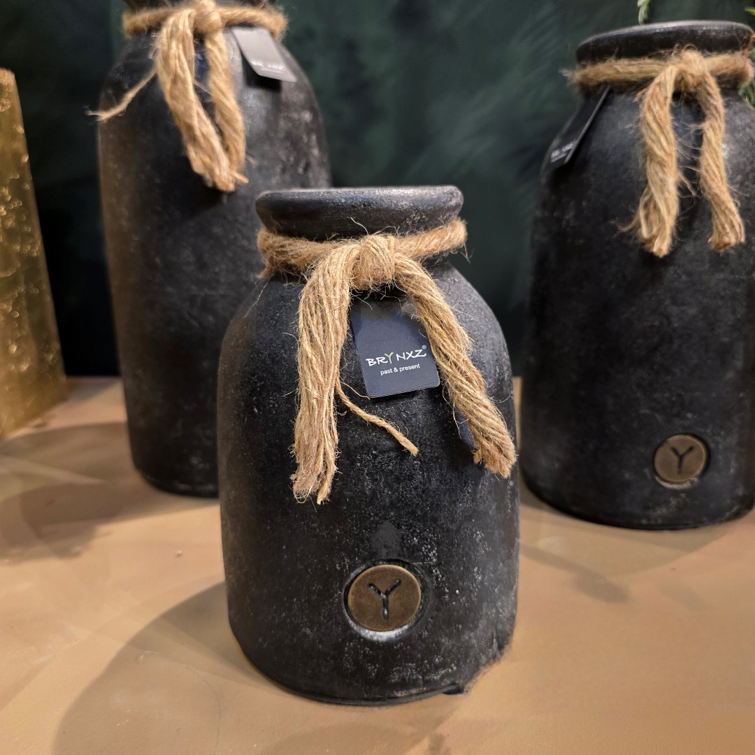 Bottle Neck with Rope S- Basalt || Brynxz - Afbeelding 4
