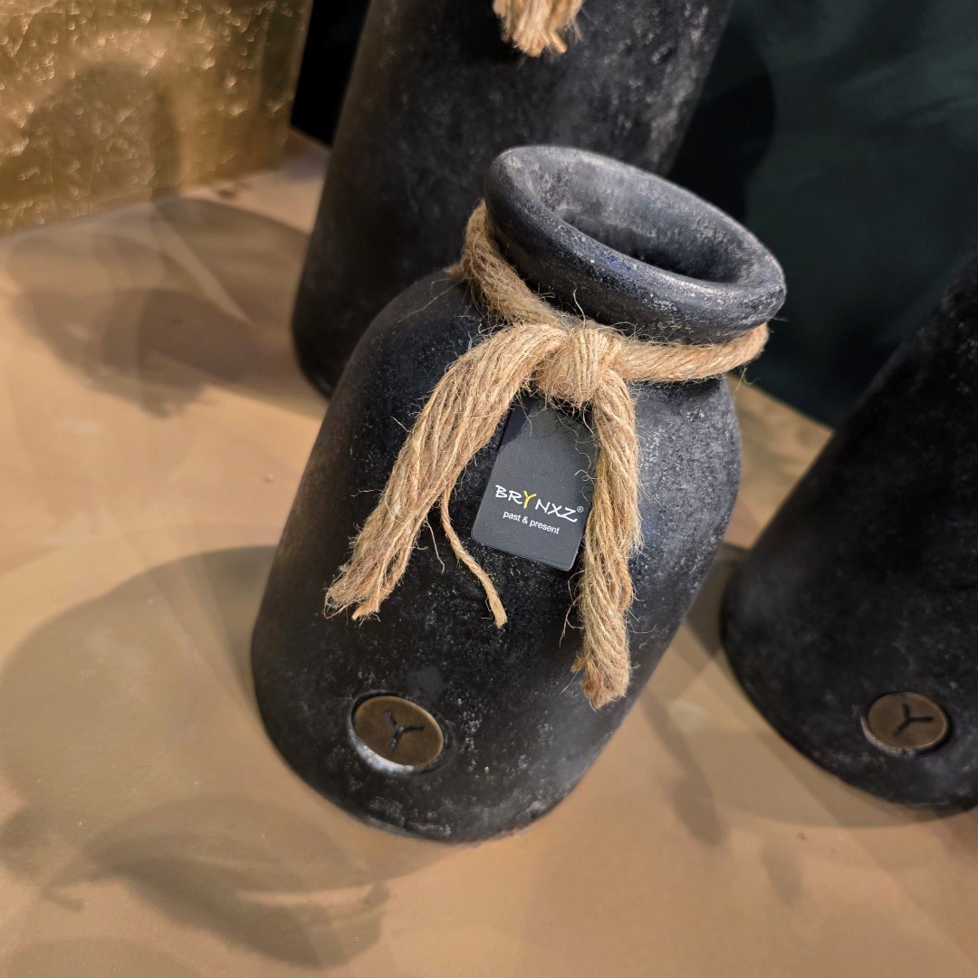 Bottle Neck with Rope S- Basalt || Brynxz - Afbeelding 5
