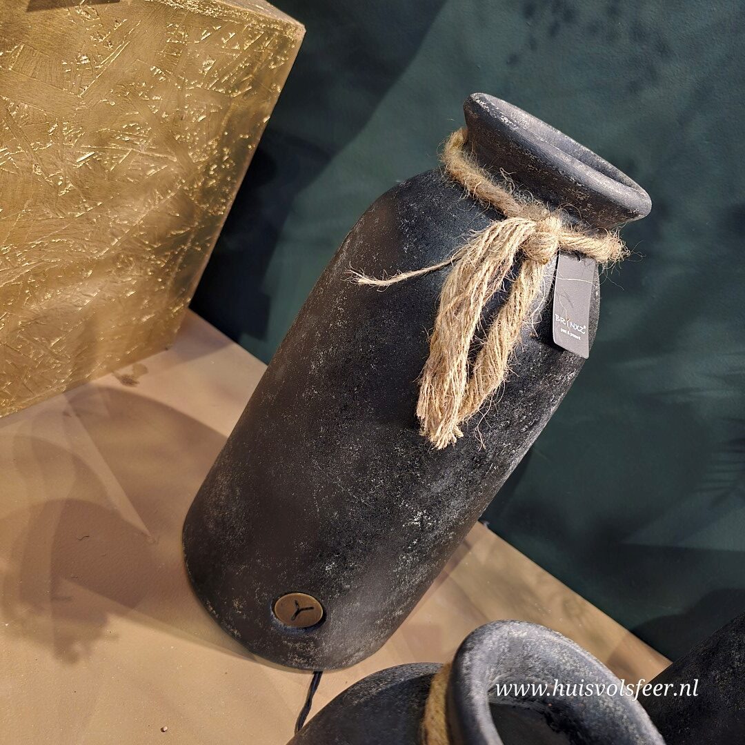 Bottle Neck with Rope L- Basalt || Brynxz - Afbeelding 5