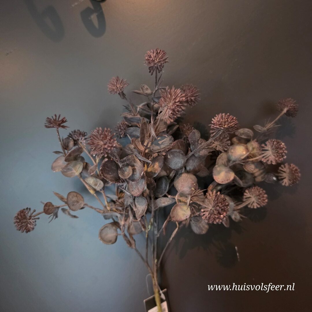 Acaena Bush- Bruin/ Zwart || 35 cm - Afbeelding 5