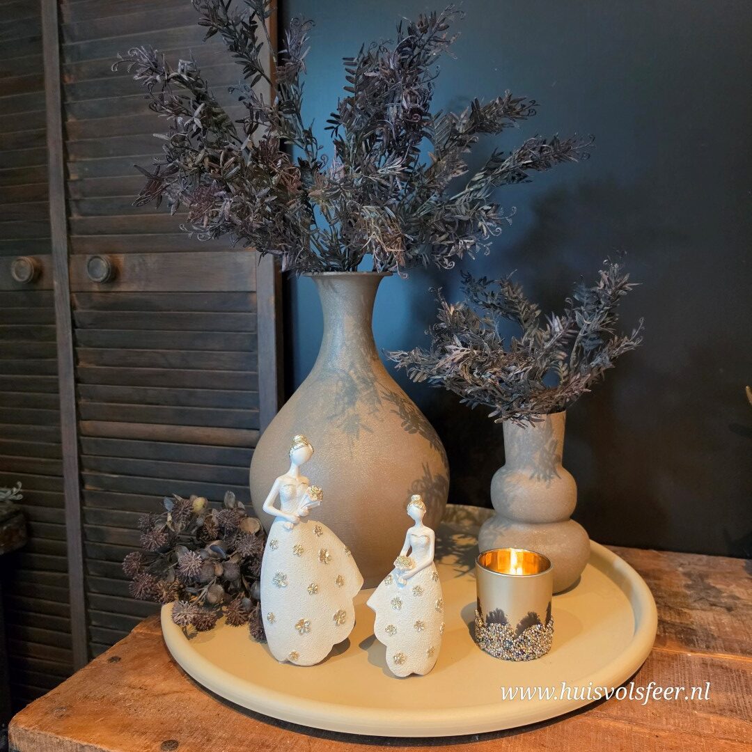 Pistacia Bush- Bruin/ Zwart || 37 cm