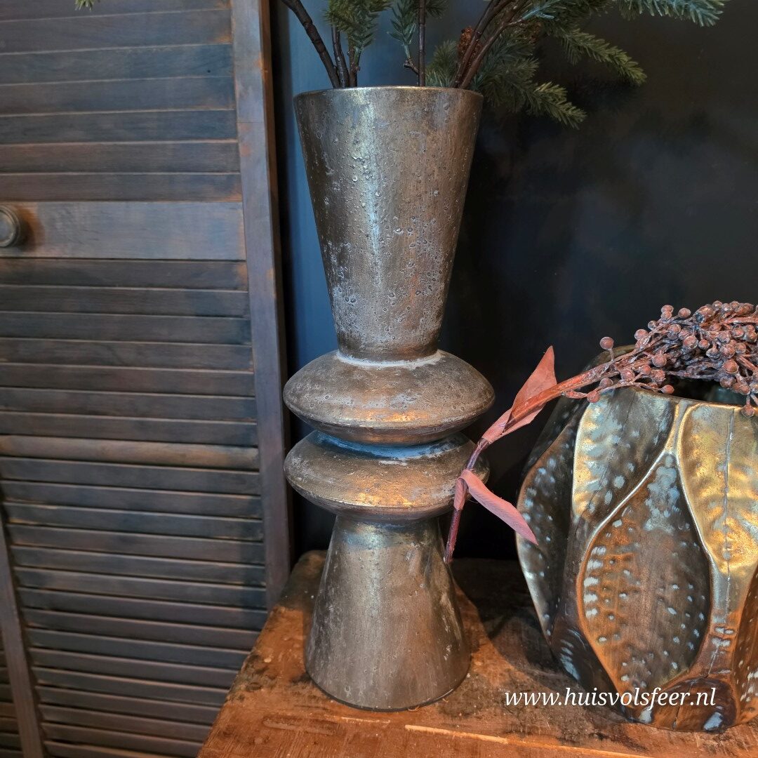 Vaas Amai- Goud || 47 cm - Afbeelding 4