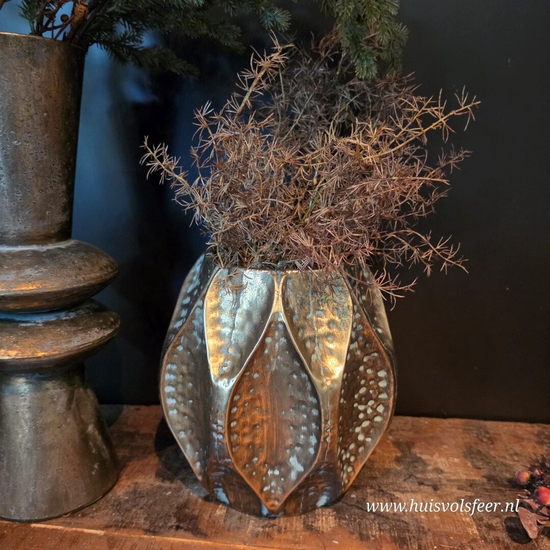 Bloempot Amai- Goud - Afbeelding 5