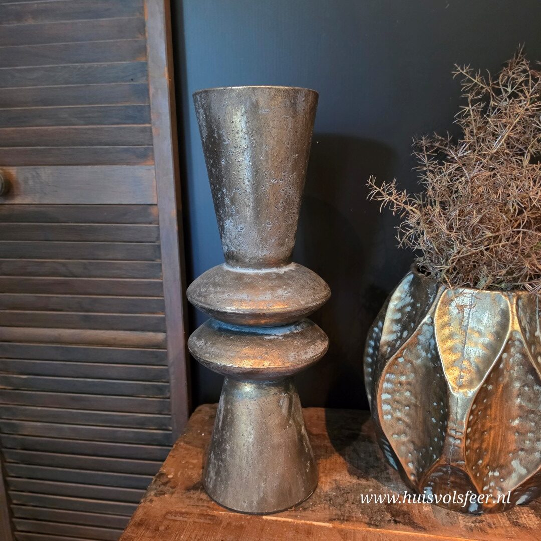 Vaas Amai- Goud || 47 cm - Afbeelding 6